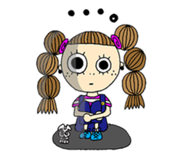 Braid Pako-chan sticker #6933681