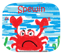 Aussie Slang and Sea World creatures sticker #6933743