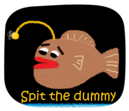 Aussie Slang and Sea World creatures sticker #6933756