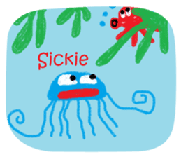 Aussie Slang and Sea World creatures sticker #6933762