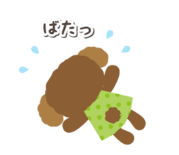 Toy Poodle Cafe sticker #6933802