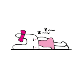 guta rabbit. sticker #6933928