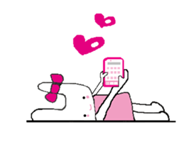 guta rabbit. sticker #6933935