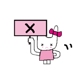 guta rabbit. sticker #6933937