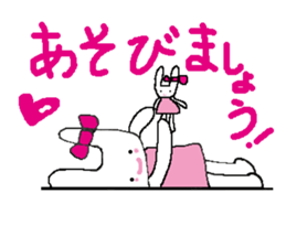 guta rabbit. sticker #6933938