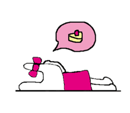 guta rabbit. sticker #6933939