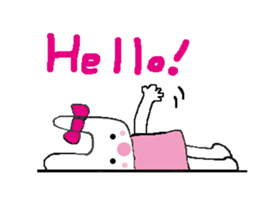 guta rabbit. sticker #6933941