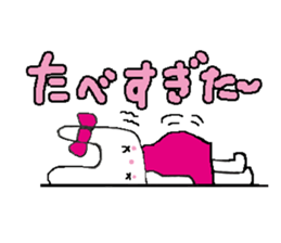 guta rabbit. sticker #6933942