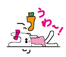 guta rabbit. sticker #6933943