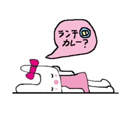 guta rabbit. sticker #6933946