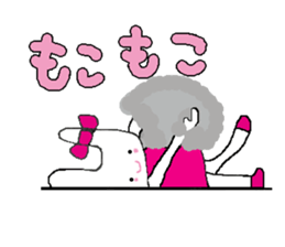 guta rabbit. sticker #6933948