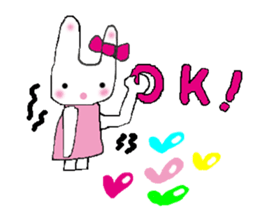 guta rabbit. sticker #6933950