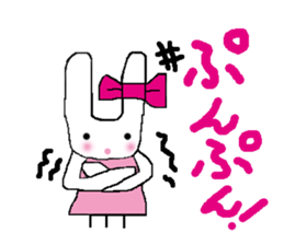 guta rabbit. sticker #6933951