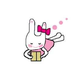 guta rabbit. sticker #6933956