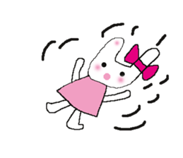 guta rabbit. sticker #6933959