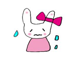 guta rabbit. sticker #6933960