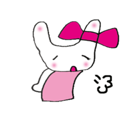 guta rabbit. sticker #6933961