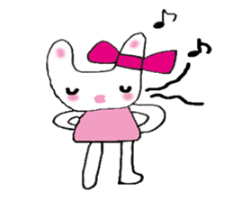 guta rabbit. sticker #6933965