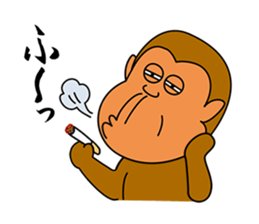 acid monkey 'Sarunosuke' sticker #6934944