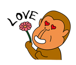 acid monkey 'Sarunosuke' sticker #6934954