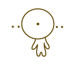 hitomechan of the omeme-bosi sticker #6935020