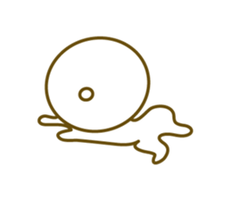 hitomechan of the omeme-bosi sticker #6935040