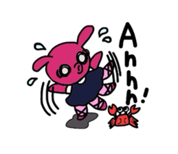 Octopus-rabbit sticker #6936139