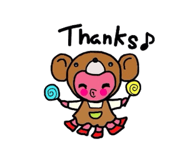 Octopus-rabbit sticker #6936146