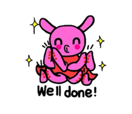 Octopus-rabbit sticker #6936155