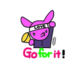 Octopus-rabbit sticker #6936157