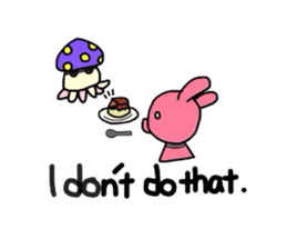 Octopus-rabbit sticker #6936159