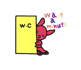 Octopus-rabbit sticker #6936161