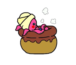 Octopus-rabbit sticker #6936162