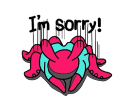 Octopus-rabbit sticker #6936165