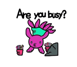 Octopus-rabbit sticker #6936166