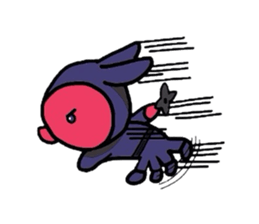 Octopus-rabbit sticker #6936169