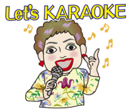 Cute and Sexy Osaka Mrs English version sticker #6936358