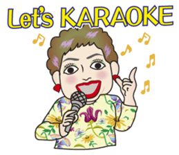 Cute and Sexy Osaka Mrs English version sticker #6936358