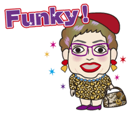 Cute and Sexy Osaka Mrs English version sticker #6936360