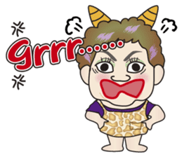 Cute and Sexy Osaka Mrs English version sticker #6936361