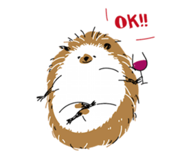 busakawa Hedgehog sticker #6936376