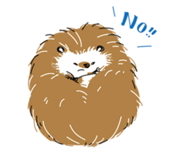 busakawa Hedgehog sticker #6936377