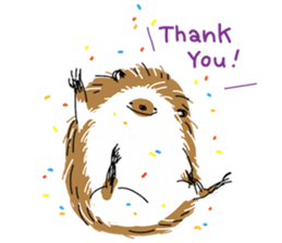 busakawa Hedgehog sticker #6936378