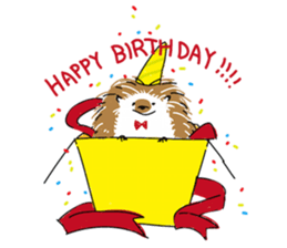 busakawa Hedgehog sticker #6936380