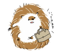 busakawa Hedgehog sticker #6936390