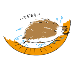 busakawa Hedgehog sticker #6936394