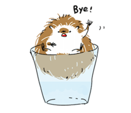 busakawa Hedgehog sticker #6936395