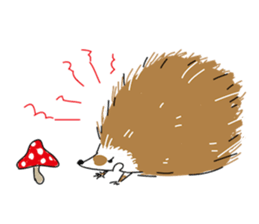 busakawa Hedgehog sticker #6936400
