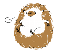 busakawa Hedgehog sticker #6936405