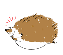 busakawa Hedgehog sticker #6936410